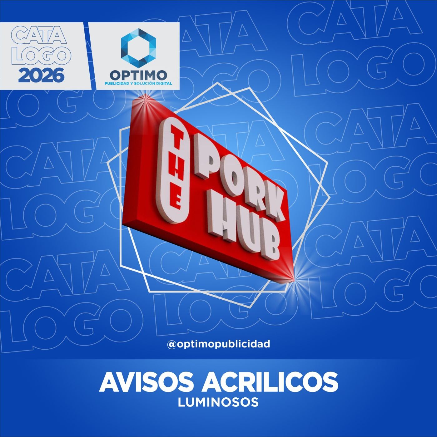 Avisos Acrílicos Luminosos